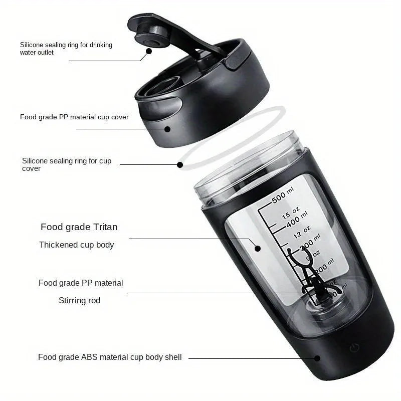 PowerMix Electric Shaker Bottle