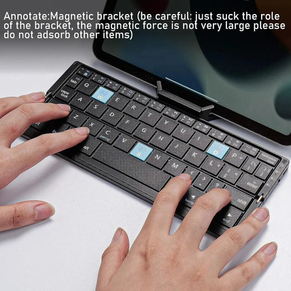 Compact Bluetooth Keyboard Stand