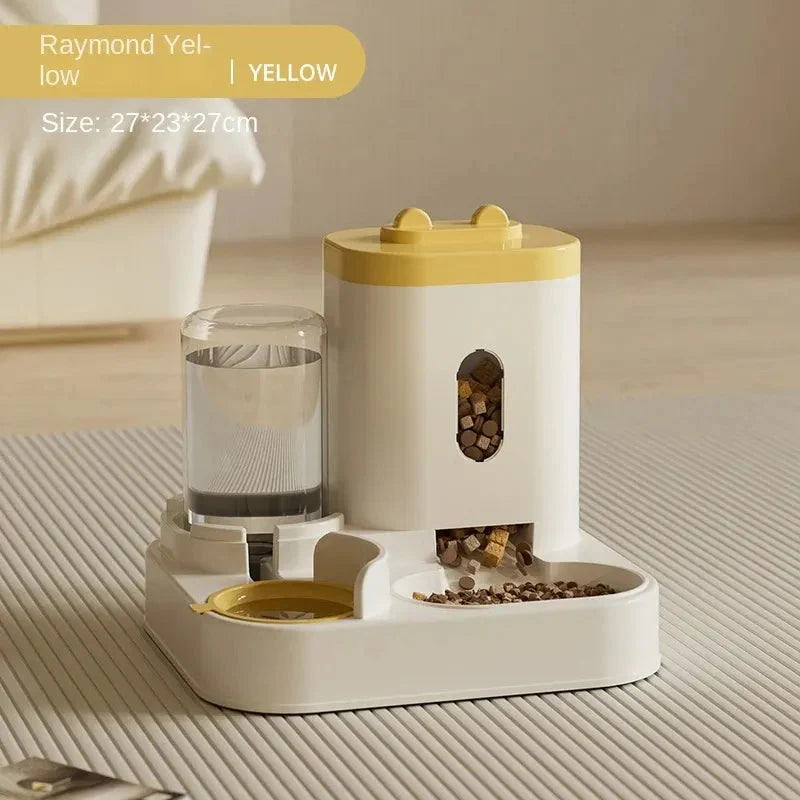 Pet Auto Feeder Water Fountain